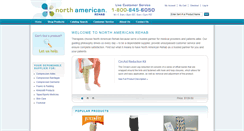 Desktop Screenshot of northamericanrehab.com
